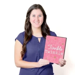 Big Dot Of Happiness Pink Twinkle Twinkle Little Star - Baby Girl Nursery Wall Art & Kids Room Decor - Gift Ideas - 7.5 X 10 Inches - Set Of 3 Prints 8 Big Dot Of Happiness Pink Twinkle Twinkle Little Star - Baby Girl Nursery Wall Art & Kids Room Decor - Gift Ideas - 7.5 X 10 Inches - Set Of 3 Prints -Nursery Decor Store GUEST 00d72912 8959 4736 bdc0 5de71335d3d7