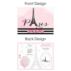 Big Dot Of Happiness Paris, Ooh La La - Paper Paris Themed Birthday Party Coloring Sheets - Activity Placemats - Set Of 16 8 Big Dot Of Happiness Paris, Ooh La La - Paper Paris Themed Birthday Party Coloring Sheets - Activity Placemats - Set Of 16 -Nursery Decor Store GUEST 03f524c0 4106 489d a24e 25d9ac56fab7