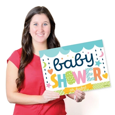 Big Dot Of Happiness Colorful Baby Shower - Paper Gender Neutral Party Coloring Sheets - Activity Placemats - Set Of 16 5 Big Dot Of Happiness Colorful Baby Shower - Paper Gender Neutral Party Coloring Sheets - Activity Placemats - Set Of 16 - Image 5