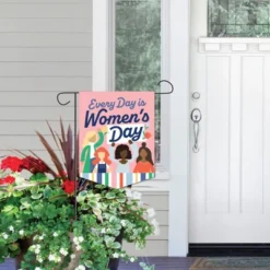 Big Dot Of Happiness Women's Day - Outdoor Home Decorations - Double-Sided Feminist Party Garden Flag - 12 X 15.25 Inches -Nursery Decor Store GUEST 0a04a039 c3ad 4cc5 b433 13210c004e92