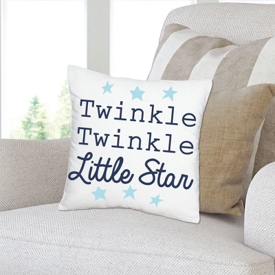 Big Dot Of Happiness Twinkle Twinkle Little Star - Baby Shower Or Birthday Party Home Decorative Cushion Case - Throw Pillow Cover - 16 X 16 Inches 2 Big Dot Of Happiness Twinkle Twinkle Little Star - Baby Shower Or Birthday Party Home Decorative Cushion Case - Throw Pillow Cover - 16 X 16 Inches - Image 2