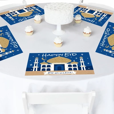 Big Dot Of Happiness Ramadan - Paper Eid Mubarak Party Coloring Sheets - Activity Placemats - Set Of 16 2 Big Dot Of Happiness Ramadan - Paper Eid Mubarak Party Coloring Sheets - Activity Placemats - Set Of 16 - Image 2