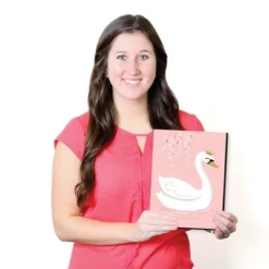 Big Dot Of Happiness Swan Soiree - White Swan Nursery Wall Art And Kids Room Decorations - Gift Ideas - 7.5 X 10 Inches - Set Of 3 Prints -Nursery Decor Store GUEST 0bf58290 007e 4c8b 9048 71b5b8ae075d