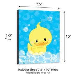 Big Dot Of Happiness Ducky Duck - Rubber Ducky Nursery Wall Art And Kids Room Decorations - Gift Ideas - 7.5 X 10 Inches - Set Of 3 Prints -Nursery Decor Store GUEST 0c1f8ec3 e5e1 4d53 8168 5d0929427e02
