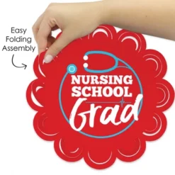 Big Dot Of Happiness Nurse Graduation - Medical Nursing Graduation Party Round Table Decorations - Paper Chargers - Place Setting For 12 8 Big Dot Of Happiness Nurse Graduation - Medical Nursing Graduation Party Round Table Decorations - Paper Chargers - Place Setting For 12 -Nursery Decor Store GUEST 0fecd655 c829 403b a389 d7fe12bec7bd