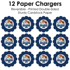 Big Dot Of Happiness Go, Fight, Win - Sports - Baby Shower Or Birthday Party Round Table Decorations - Paper Chargers - Place Setting For 12 9 Big Dot Of Happiness Go, Fight, Win - Sports - Baby Shower Or Birthday Party Round Table Decorations - Paper Chargers - Place Setting For 12 -Nursery Decor Store GUEST 0fed9e63 5b5e 45f3 bd5e cb50fd03d14a