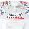 Big Dot Of Happiness Stars & Stripes - Party Table Decorations - Memorial Day, 4th Of July And Labor Day Patriotic Party Placemats - Set Of 16