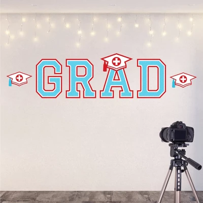 Big Dot Of Happiness Nurse Graduation Party Décor - Vinyl Wall Decals - Grad 7 Big Dot Of Happiness Nurse Graduation Party Décor - Vinyl Wall Decals - Grad - Image 7