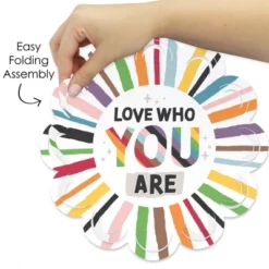 Big Dot Of Happiness So Many Ways To Be Human - Pride Party Round Table Decorations - Paper Chargers - Place Setting For 12 8 Big Dot Of Happiness So Many Ways To Be Human - Pride Party Round Table Decorations - Paper Chargers - Place Setting For 12 -Nursery Decor Store GUEST 1d5a706a d7eb 418e 928c cab20d06d095