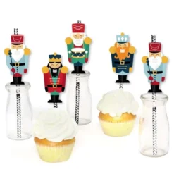 Big Dot Of Happiness Christmas Nutcracker - Paper Straw Decor - Holiday Party Striped Decorative Straws - Set Of 24 6 Big Dot Of Happiness Christmas Nutcracker - Paper Straw Decor - Holiday Party Striped Decorative Straws - Set Of 24 -Nursery Decor Store GUEST 1f2fe523 3fb8 4ba3 8029 c854835edf95