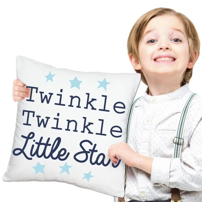 Big Dot Of Happiness Twinkle Twinkle Little Star - Baby Shower Or Birthday Party Home Decorative Cushion Case - Throw Pillow Cover - 16 X 16 Inches 6 Big Dot Of Happiness Twinkle Twinkle Little Star - Baby Shower Or Birthday Party Home Decorative Cushion Case - Throw Pillow Cover - 16 X 16 Inches - Image 6