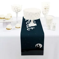 Big Dot Of Happiness Trick Or Treat - Petite Halloween Party Paper Table Runner - 12 X 60 Inches