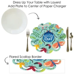 Big Dot Of Happiness Buggin' Out - Bugs Birthday Party Round Table Decorations - Paper Chargers - Place Setting For 12 -Nursery Decor Store GUEST 280bdb88 2d3f 4bf6 a4e3 c3ac554503fd
