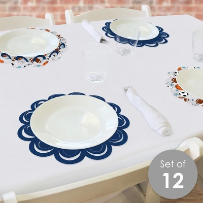 Big Dot Of Happiness Go, Fight, Win - Sports - Baby Shower Or Birthday Party Round Table Decorations - Paper Chargers - Place Setting For 12 1 Big Dot Of Happiness Go, Fight, Win - Sports - Baby Shower Or Birthday Party Round Table Decorations - Paper Chargers - Place Setting For 12