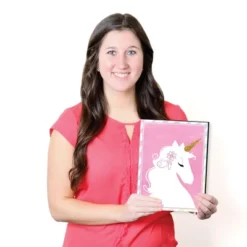 Big Dot Of Happiness Rainbow Unicorn - Baby Girl Nursery Wall Art And Kids Room Decorations - Gift Ideas - 7.5 X 10 Inches - Set Of 3 Prints -Nursery Decor Store GUEST 2981818c a213 42c5 8b9c f9e9ff31b813