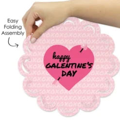 Big Dot Of Happiness Be My Galentine - Galentine's & Valentine's Day Party Round Table Decorations - Paper Chargers - Place Setting For 12 -Nursery Decor Store GUEST 2c75128d 3646 43ce bcc6 74e126dec3d2