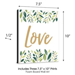 Big Dot Of Happiness Elegant Cross - Nursery Wall Art, Kids Room Decor And Home Decorations - Gift Ideas - 7.5 X 10 Inches - Set Of 3 Prints -Nursery Decor Store GUEST 2efd83ea 67a3 4115 b724 9ef70a3bd09b