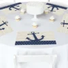 Big Dot Of Happiness Ahoy - Nautical - Party Table Decorations - Baby Shower Or Birthday Party Placemats - Set Of 16