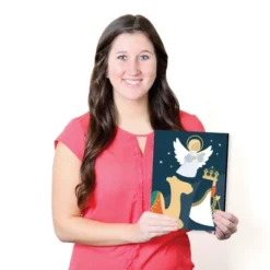 Big Dot Of Happiness Holy Nativity - Religious Nursery Wall Art And Manger Scene Christmas Room Decor - 7.5 X 10 Inches - Set Of 3 Prints -Nursery Decor Store GUEST 3444b613 f1af 4163 b4da a323b12e94b1