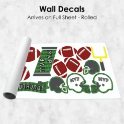 Big Dot Of Happiness End Zone - Football - Peel And Stick Sports Decor Vinyl Wall Art Stickers - Wall Decals - Set Of 20 -Nursery Decor Store GUEST 388f6f07 06a5 4f42 9a02 6cea3f855c84