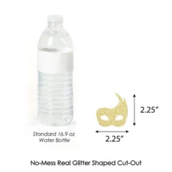 Big Dot Of Happiness Gold Glitter Masks Party Straws - No-Mess Real Glitter Cut-Outs & Decorative Masquerade Mardi Gras Party Paper Straws - Set Of 24 8 Big Dot Of Happiness Gold Glitter Masks Party Straws - No-Mess Real Glitter Cut-Outs & Decorative Masquerade Mardi Gras Party Paper Straws - Set Of 24 -Nursery Decor Store GUEST 3965486f 7bf4 4bf6 bf99 bf80d1208d84