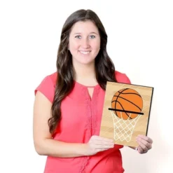 Big Dot Of Happiness Nothin' But Net - Basketball - Sports Themed Nursery Wall Art, Kids Room Decor & Game Room Decor - 7.5 X 10 Inches - 3 Prints -Nursery Decor Store GUEST 39c3d5f3 d639 45d9 831d ce41baa35132