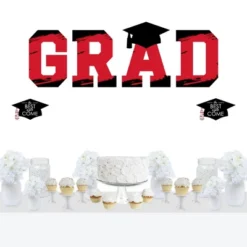 Big Dot Of Happiness Red Graduation Party Decor - Vinyl Wall Decals - Grad -Nursery Decor Store GUEST 3b059e77 685c 4dd8 bad4 973e60a2b9d4