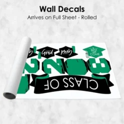 Big Dot Of Happiness Green Class Of 2023 Graduation Party Wall Decals Set Of 20 -Nursery Decor Store GUEST 406c40aa cc13 41c3 b93b 917f5c705ac9