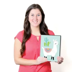 Big Dot Of Happiness Whole Llama Fun - Nursery Wall Art, Kids Room Decor And Llama Fiesta Home Decor - Gift Ideas - 7.5 X 10 Inches - Set Of 3 Prints -Nursery Decor Store GUEST 4327891a c999 435e b030 287b39ff25eb