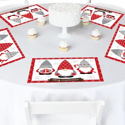 Big Dot Of Happiness Christmas Gnomes - Paper Holiday Party Coloring Sheets - Activity Placemats - Set Of 16 2 Big Dot Of Happiness Christmas Gnomes - Paper Holiday Party Coloring Sheets - Activity Placemats - Set Of 16 - Image 2