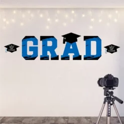 Big Dot Of Happiness Blue Graduation Party Decor - Vinyl Wall Decals - Grad -Nursery Decor Store GUEST 4eb434b6 bea2 496a b270 7f6d96a4cc97