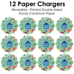 Big Dot Of Happiness Buggin' Out - Bugs Birthday Party Round Table Decorations - Paper Chargers - Place Setting For 12 -Nursery Decor Store GUEST 548b7e80 a6a4 42a9 9752 ef78133efdf9