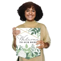 Big Dot Of Happiness Boho Botanical - Outdoor Home Decorations - Double-Sided Greenery Party Garden Flag - 12 X 15.25 Inches -Nursery Decor Store GUEST 5759ddb8 c573 41b0 9b0a 37e78ae402a9