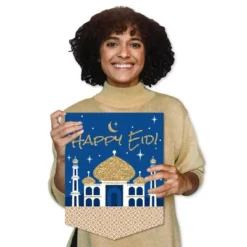Big Dot Of Happiness Ramadan - Outdoor Home Decorations - Double-Sided Eid Mubarak Party Garden Flag - 12 X 15.25 Inches 13 Big Dot Of Happiness Ramadan - Outdoor Home Decorations - Double-Sided Eid Mubarak Party Garden Flag - 12 X 15.25 Inches -Nursery Decor Store GUEST 5773313a b28d 48d6 a459 38b5d1c07eaf
