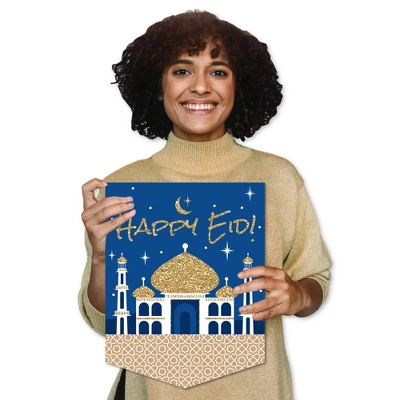 Big Dot Of Happiness Ramadan - Outdoor Home Decorations - Double-Sided Eid Mubarak Party Garden Flag - 12 X 15.25 Inches 7 Big Dot Of Happiness Ramadan - Outdoor Home Decorations - Double-Sided Eid Mubarak Party Garden Flag - 12 X 15.25 Inches - Image 7