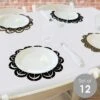 Big Dot Of Happiness Roaring 20’s - 1920s Art Deco Jazz Party Round Table Decorations - Paper Chargers - Place Setting For 12