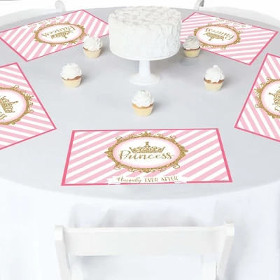 Big Dot Of Happiness Little Princess Crown - Paper Pink And Gold Princess Birthday Party Coloring Sheets - Activity Placemats - Set Of 16 2 Big Dot Of Happiness Little Princess Crown - Paper Pink And Gold Princess Birthday Party Coloring Sheets - Activity Placemats - Set Of 16 - Image 2