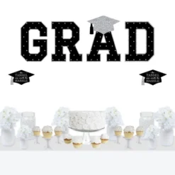 Big Dot Of Happiness Silver Graduation Party Decor - Vinyl Wall Decals - Grad 11 Big Dot Of Happiness Silver Graduation Party Decor - Vinyl Wall Decals - Grad -Nursery Decor Store GUEST 5cd6fd20 43f5 453a 9459 8a0e1be0e194