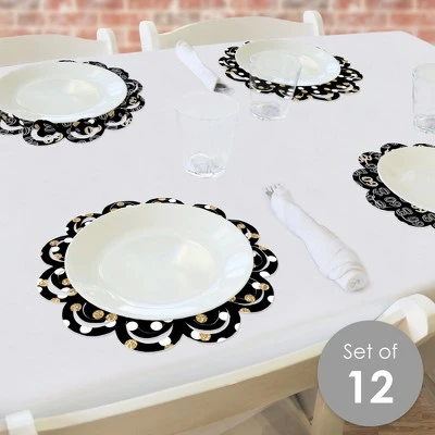 Big Dot Of Happiness Adult 60th Birthday - Gold - Birthday Party Round Table Decorations - Paper Chargers - Place Setting For 12 1 Big Dot Of Happiness Adult 60th Birthday - Gold - Birthday Party Round Table Decorations - Paper Chargers - Place Setting For 12