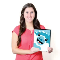 Big Dot Of Happiness Yeti To Party - Mountain Nursery Wall Art And Abominable Snowman Kids Room Decor - 7.5 X 10 Inches - Set Of 3 Prints -Nursery Decor Store GUEST 6491ad05 9fe1 4fc1 963f e469a1142f26