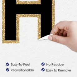 Big Dot Of Happiness Adult Happy Birthday - Gold - Peel And Stick Birthday Party Large Banner Wall Decals - Happy Birthday -Nursery Decor Store GUEST 6a3c205e 6d2c 4b69 ae24 c168cdd712a5