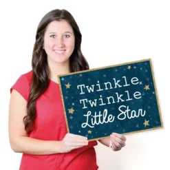 Big Dot Of Happiness Twinkle Twinkle Little Star - Party Table Decorations - Baby Shower Or Birthday Party Placemats - Set Of 16 -Nursery Decor Store GUEST 6c29cadc 7ec5 41b2 aa9b 9c8ec9bf7356