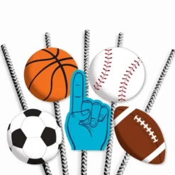 Big Dot Of Happiness Go, Fight, Win - Sports - Paper Straw Decor - Baby Shower Or Birthday Party Striped Decorative Straws - Set Of 24 7 Big Dot Of Happiness Go, Fight, Win - Sports - Paper Straw Decor - Baby Shower Or Birthday Party Striped Decorative Straws - Set Of 24 -Nursery Decor Store GUEST 6cbd090c 35df 4bd1 9400 fbd254f46d09