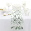 Big Dot Of Happiness Boho Botanical - Petite Greenery Party Paper Table Runner - 12 X 60 Inches
