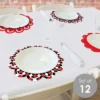 Big Dot Of Happiness Las Vegas - Casino Party Round Table Decorations - Paper Chargers - Place Setting For 12