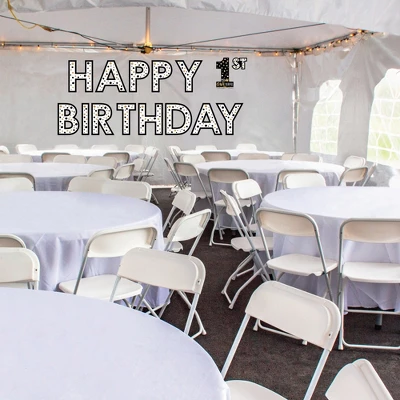 Big Dot Of Happiness 1st Birthday Little Mr. Onederful - Peel And Stick Boy First Birthday Party Large Banner Wall Decals - Happy Birthday 1 Big Dot Of Happiness 1st Birthday Little Mr. Onederful - Peel And Stick Boy First Birthday Party Large Banner Wall Decals - Happy Birthday