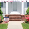 Big Dot Of Happiness Happy Veterans Day - Outdoor Home Decorations - Double-Sided Patriotic Garden Flag - 12 X 15.25 Inches