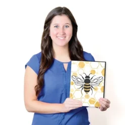 Big Dot Of Happiness Little Bumblebee - Bee Nursery Wall Art And Kitchen Decor - 7.5 X 10 Inches - Set Of 3 Prints -Nursery Decor Store GUEST 75821483 9371 43cd bd3c da883ff09d35