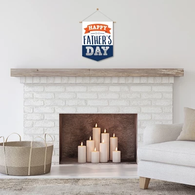 Big Dot Of Happiness Happy Father's Day - Outdoor Home Decorations - Double-Sided We Love Dad Party Garden Flag - 12 X 15.25 Inches 6 Big Dot Of Happiness Happy Father's Day - Outdoor Home Decorations - Double-Sided We Love Dad Party Garden Flag - 12 X 15.25 Inches - Image 6