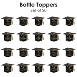 Big Dot Of Happiness Tassel Worth The Hassle - Gold - DIY Grad Cap Graduation Party Bottle Topper Decorations - Set Of 20 -Nursery Decor Store GUEST 7d7d8904 a331 4d71 abf7 69e532ce400b